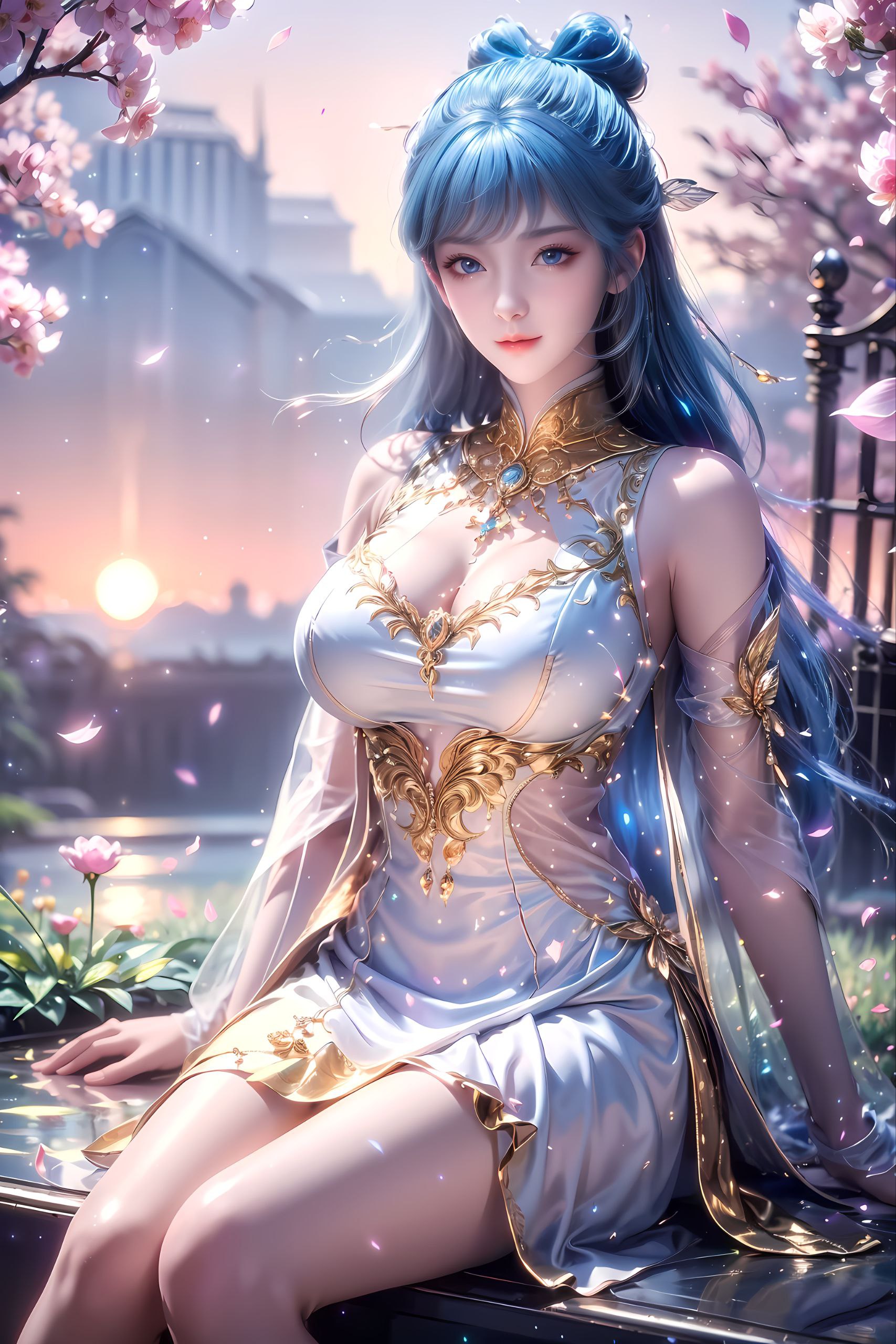 她正在打破