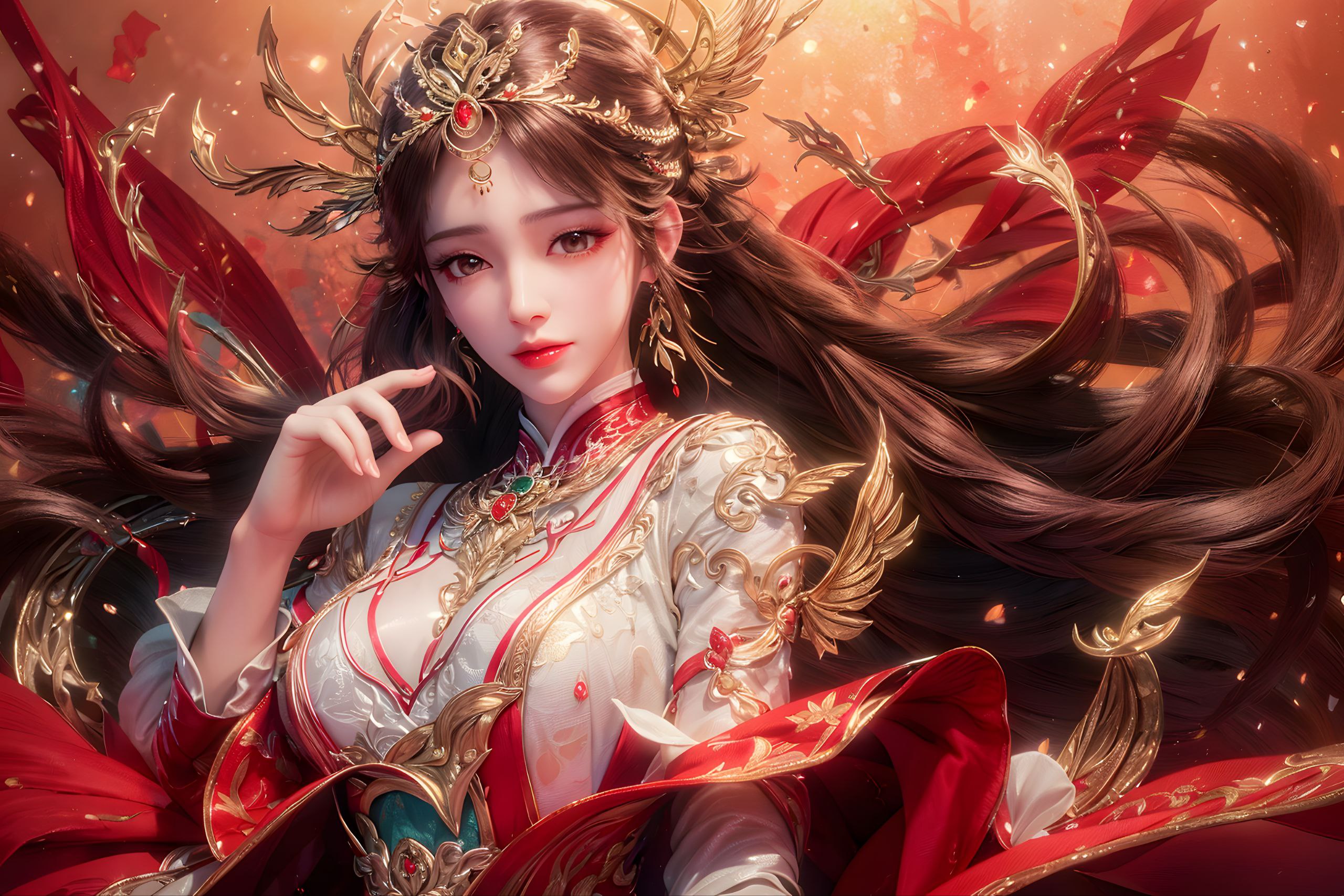 的热闹冲昏
